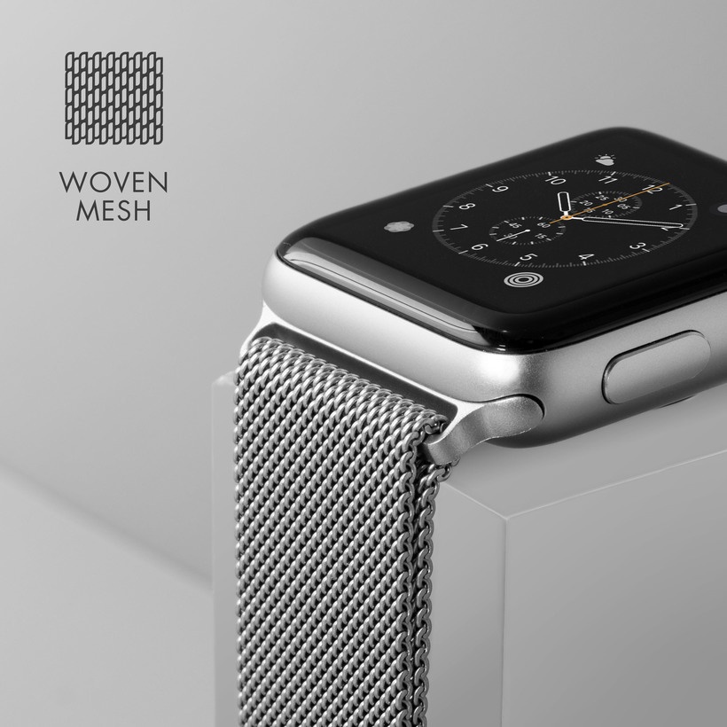 Dây Đeo dành cho Apple Watch Series 1/2/3/4/5/6/7/8/SE  LAUT Steel Loop chống trầy xước