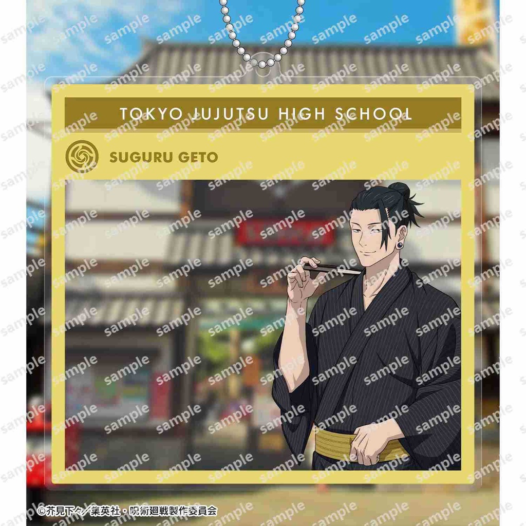 Yb3 Mô Hình jujutsu kaisen Mặc kimono Bằng acrylic Mẫu anime gojo satoru geto suguru by3