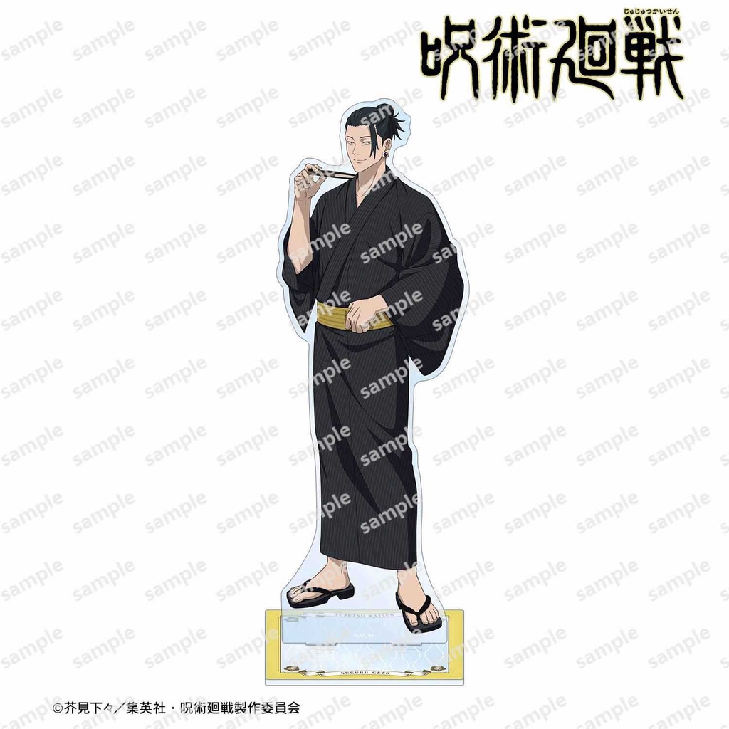 Yb3 Mô Hình jujutsu kaisen Mặc kimono Bằng acrylic Mẫu anime gojo satoru geto suguru by3