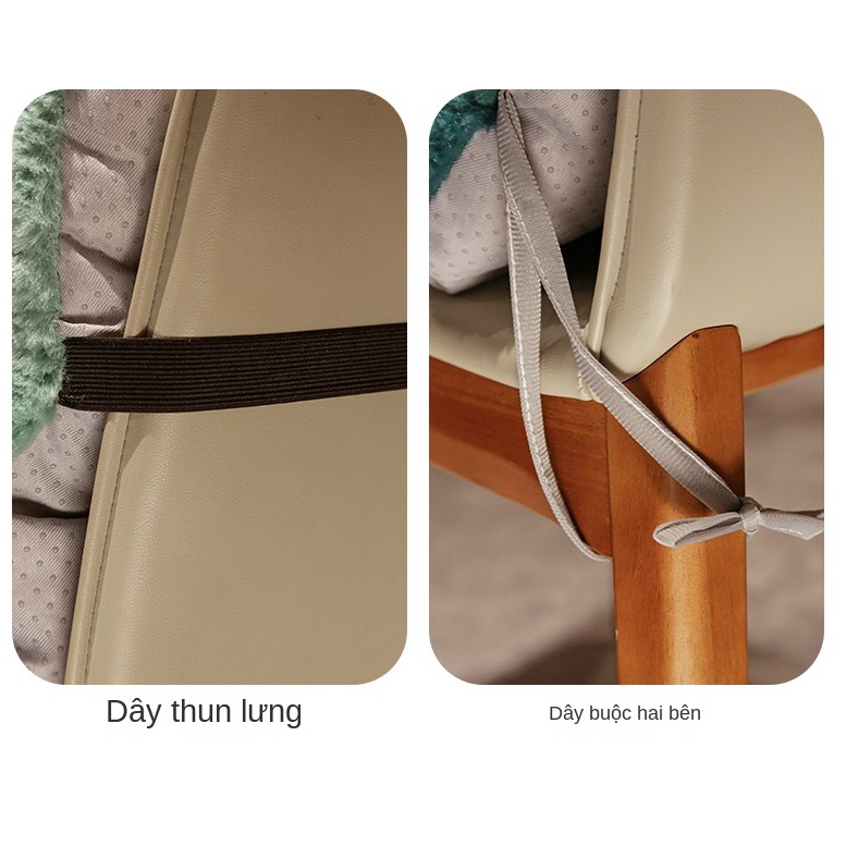 Đệm Lót Ghế Ngồi Xe Hơi / Văn Phòng Siêu Mềm Họa Tiết Hoạt Hình