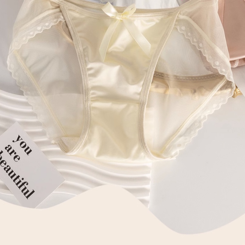 Quần Lót Ren Mỏng Nhanh Khô Quyến Rũ Thời Trang Mùa Hè Cho Nữ