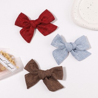 Set 2 Kẹp Tóc Nơ Dễ Thương Cho Bé Gái