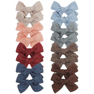 Set 2 kẹp tóc nơ dễ thương cho bé gái