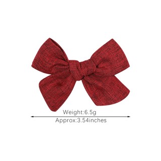 Set 2 Kẹp Tóc Nơ Dễ Thương Cho Bé Gái