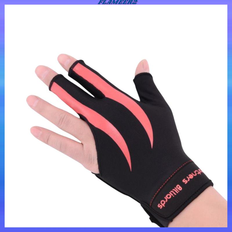 Găng Tay Trái Bida Đàn Hồi Chống Trượt Nhanh Khô Thoáng Khí Cho Nam Và Nữ