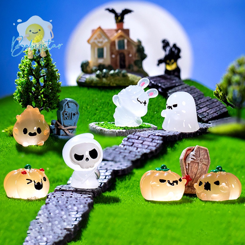 Itht > Ma Phát Sáng Trong Bóng Tối Trang Trí Phong Cảnh halloween Mới