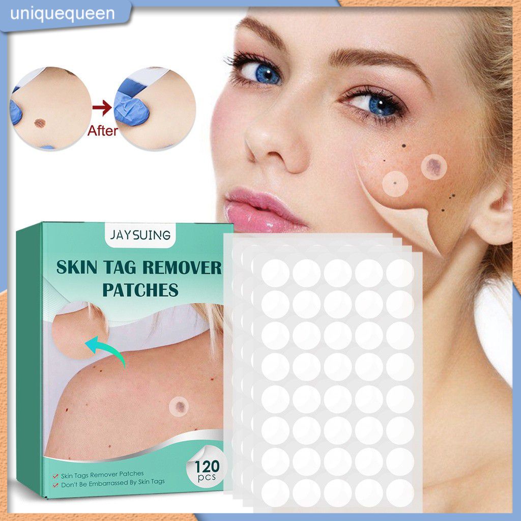 120 Cái/hộp Mụn cóc Tẩy Miếng Dán An Toàn Không Đau Da Thẻ Miếng Dán Mụn Điều Trị Mụn Cóc Miếng Dán uni