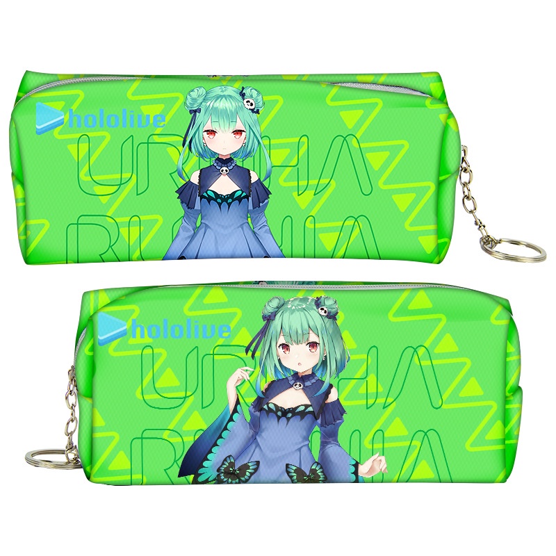 Ere1 Túi Đựng Bút In Hình anime hololive Sức Chứa Lớn shirakami fubuki Minto aqua