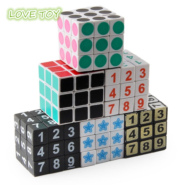 Nkodok Đồ Chơi Khối Rubik mini 3x3 Dành Cho Trẻ Em