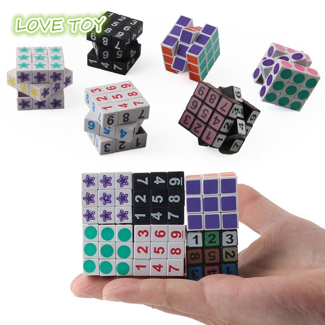Nkodok Đồ Chơi Khối Rubik mini 3x3 Dành Cho Trẻ Em