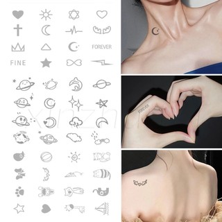 Miếng dán hình xăm giả / hình xăm dán chống nước kiểu hàn quốc cho nữ