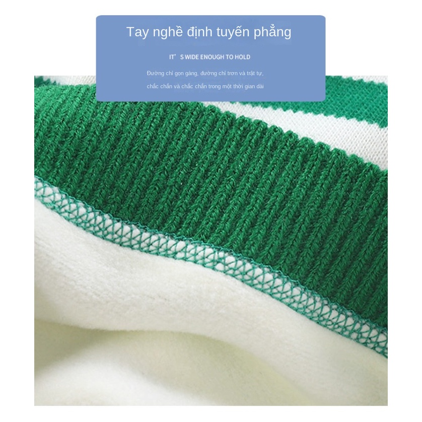 Áo sweater Tay Dài Thiết Kế Mới Dày Dặn Thời Trang Mùa Thu Đông Dành Cho Bé Trai Và Bé Gái
