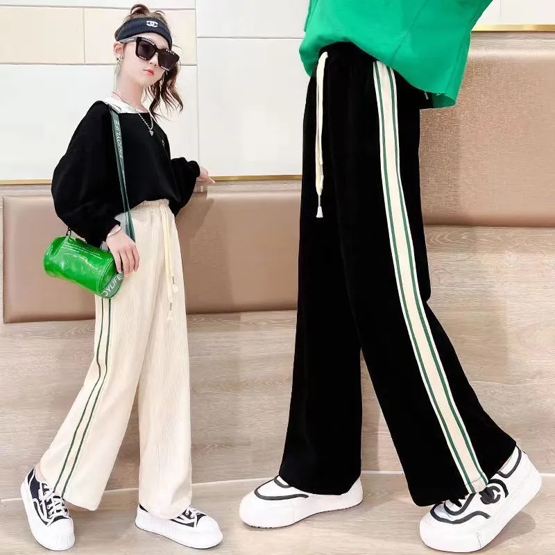 Quần Dài Dáng Suông Thời Trang Mùa Thu Cho Bé