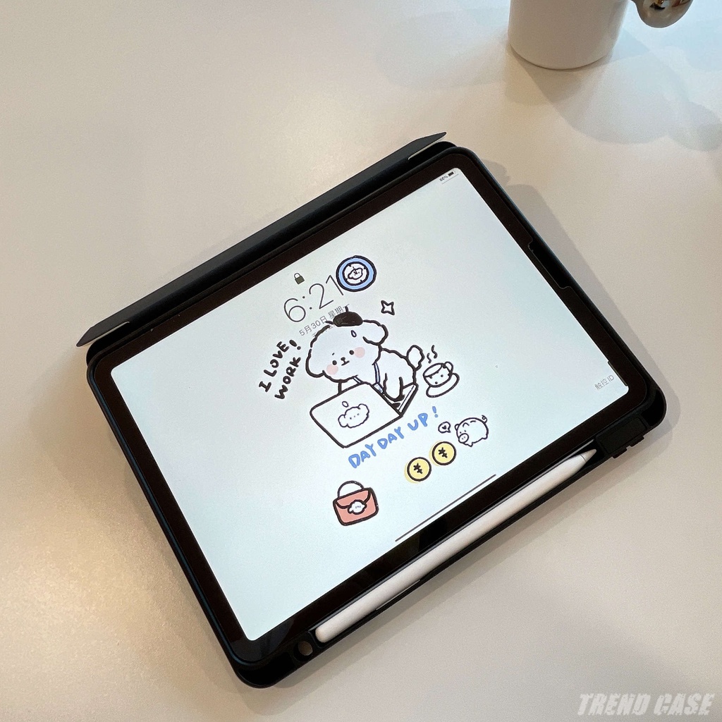 Bao Da Máy Tính Bảng Có Ngăn Đựng Bút Cho ipad pro 11 12.9 2021 air 4 5 2020 2022 10.2 7th 8th 9th mini 6 5 4 funda 9.7 5th 6th