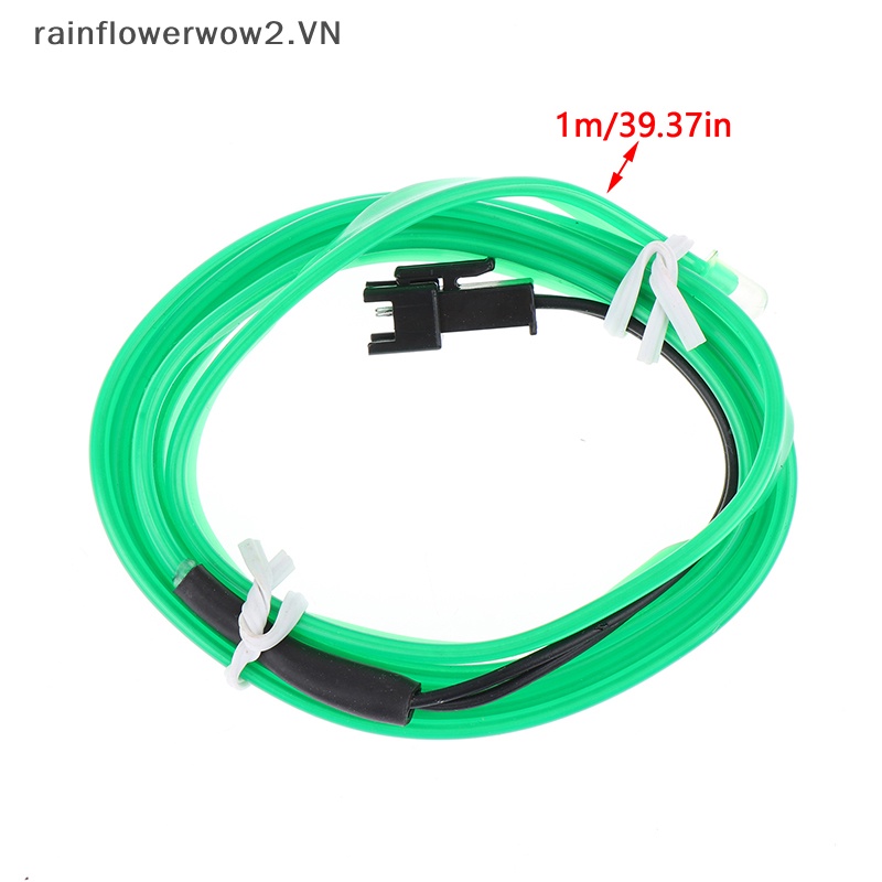 1 Cuộn Dây Đèn led neon el Trang Trí Nội Thất Xe Hơi diy Có Cổng usb
