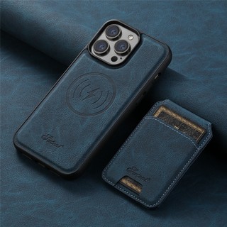Bao Da Điện Thoại Kiêm Ví Gập Nam Châm Có Ngăn Đựng Thẻ Và Giá Đỡ Tháo Rời Được Cho iphone 14 pro max 14 plus 13