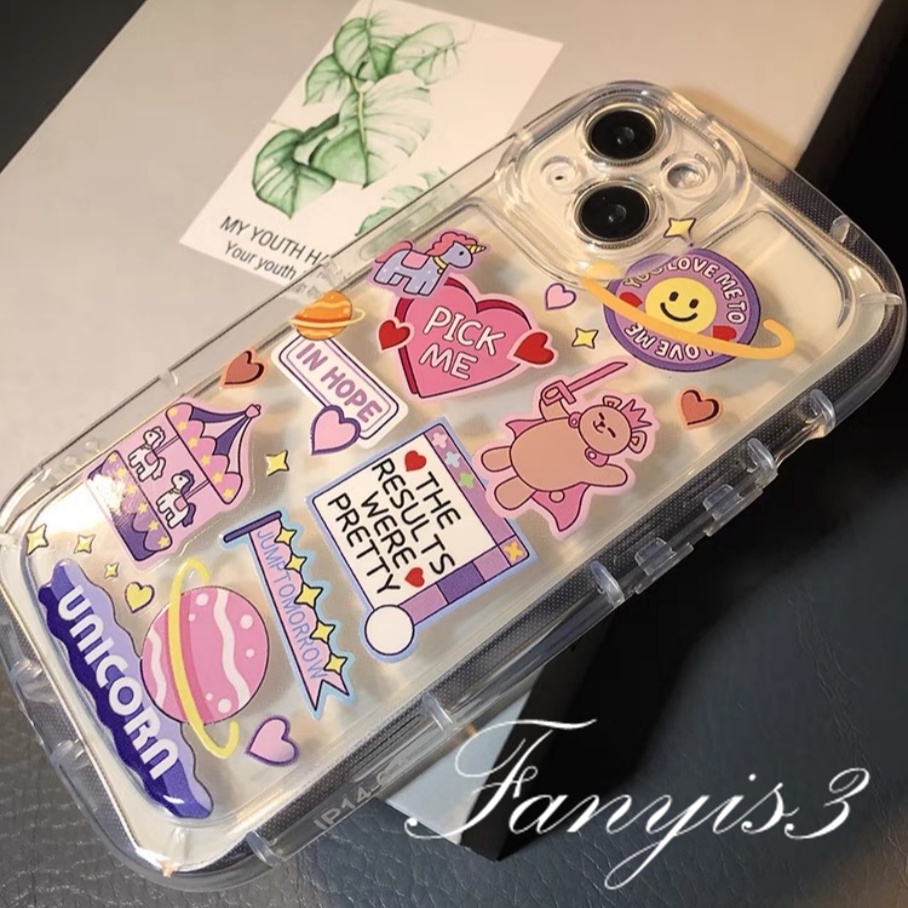 Ôp Điện Thoại tpu Dẻo Họa Tiết Hoạt Hình Công Viên Giải Trí Cho iphone 15 14 13 12 11 pro max x xr xs max 8 7 plus se 2020 Ốp