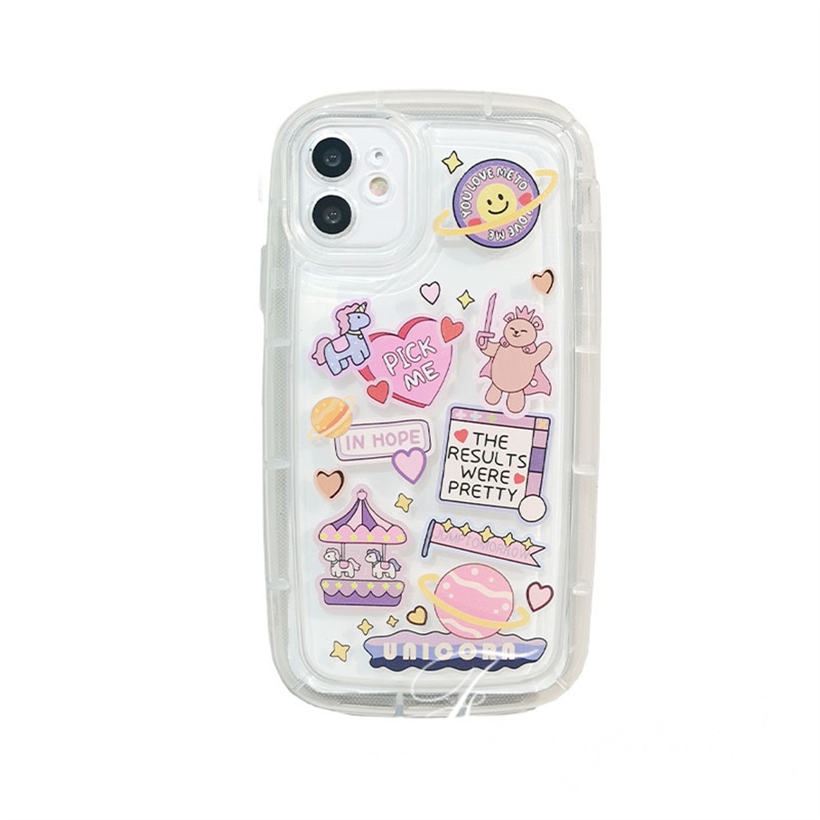 Ôp Điện Thoại tpu Dẻo Họa Tiết Hoạt Hình Công Viên Giải Trí Cho iphone 15 14 13 12 11 pro max x xr xs max 8 7 plus se 2020 Ốp