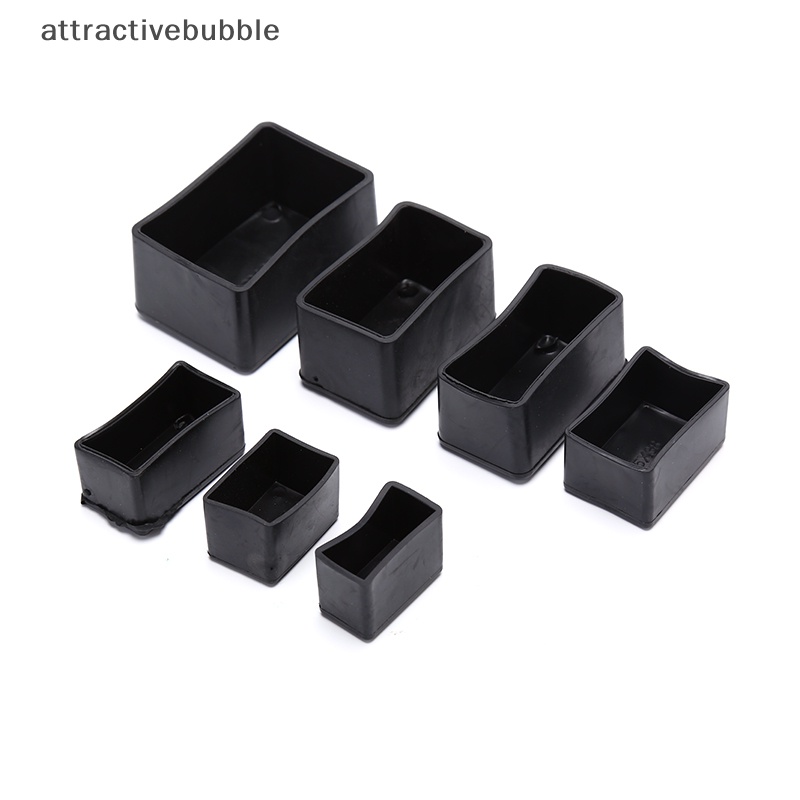 Atvn Bộ 8 Bọc Chân Bàn Ghế Hình Chữ Nhật Bằng silicone Chống Trượt
