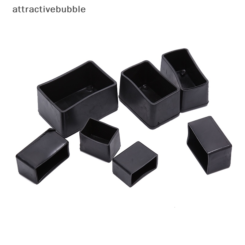 Atvn Bộ 8 Bọc Chân Bàn Ghế Hình Chữ Nhật Bằng silicone Chống Trượt