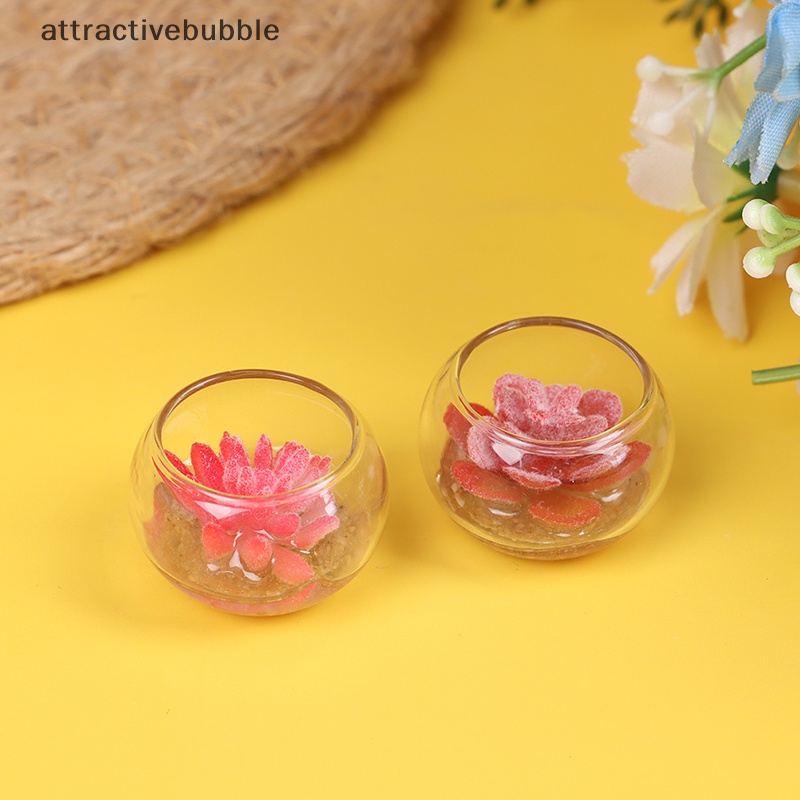 Atvn Mô Hình Chậu Cây mini Trang Trí Nhà Búp Bê Tỉ Lệ 1: 12
