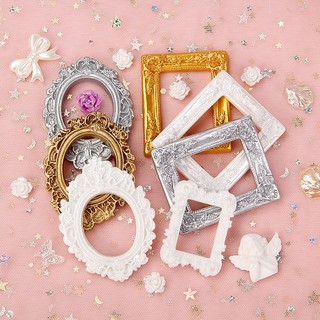 Khung ảnh nhựa mini trang trí nhiều mẫu, Phụ kiện trang trí diy