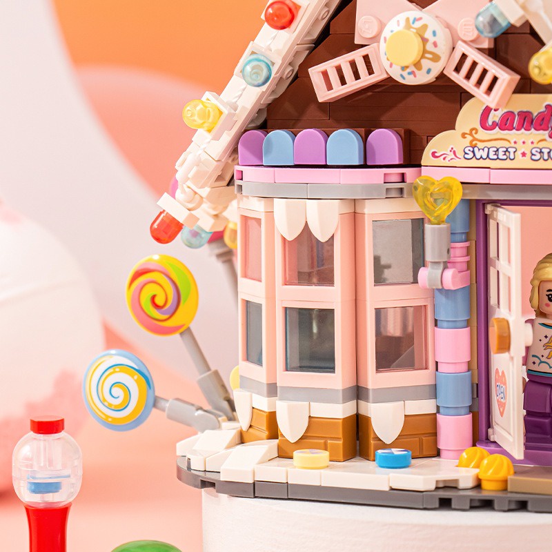 Mới Bộ Đồ Chơi Lắp Ráp Ngôi Nhà 1224