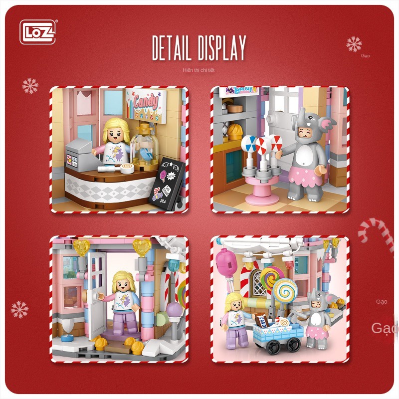 Mới Bộ Đồ Chơi Lắp Ráp Ngôi Nhà 1224