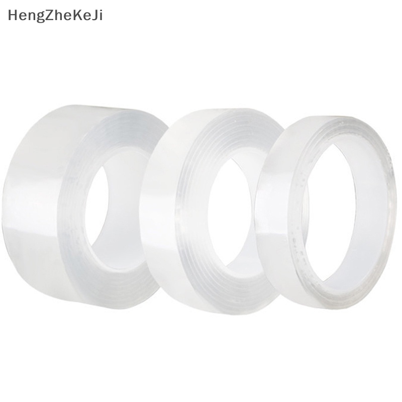 Băng Keo Hai Mặt nano Trong Suốt Chống Nước 1 / 2 / 3 / 5m