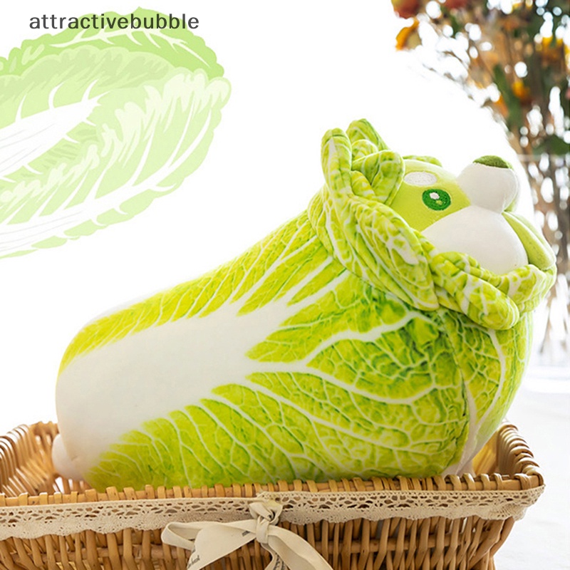 Thú Nhồi Bông Hình Chú Chó Ăn Bắp Cải Trung Hoa Dễ Thương Sáng Tạo 26cm