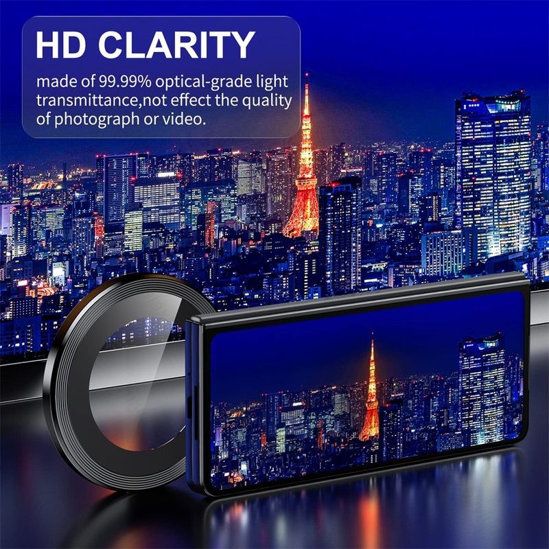 Phim Dán Bảo Vệ camera 3 Trong 1 Bằng Kim Loại Chống Trầy Xước Cho samsung galaxy s23 fe s23fe 5g 2023