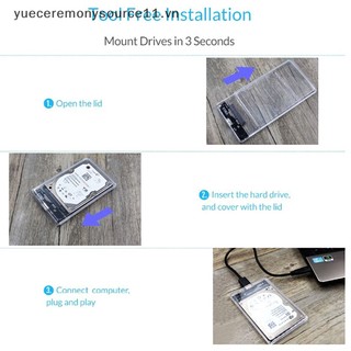 Hộp đựng ổ cứng 2.5 '' chuyển từ usb 3.0 sang sata ssd