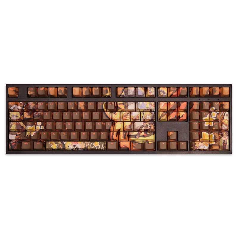 Hook Keycaps Cherry Profile Honkai Star Rail PBT Dye Sub Bàn Phím Cơ Keycap