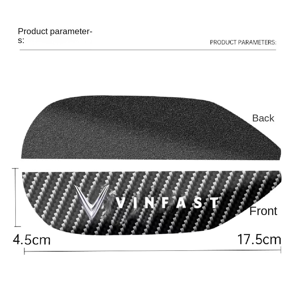 2/4/8pcs Tấm Chắn Mưa Bằng pvc Cho Gương Chiếu Hậu Xe Hơi vinfast vf8 vf9 vf e34 vf5 vf7 lux a2.0 fadil