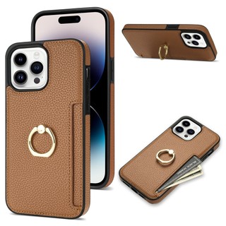 Nhẫn Đứng Thẻ Solt Giá Đỡ Ví Ốp Lưng Điện Thoại Cho IPhone 16 15 14 13 12 11 Pro Max XS XR X 7 8 Plus SE 2022 Vải Da