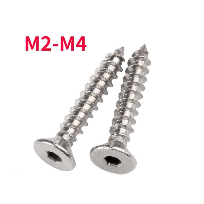 Vít Lục Giác Bằng Thép Không Gỉ sus304 m2.5 m3 Chuyên Dụng