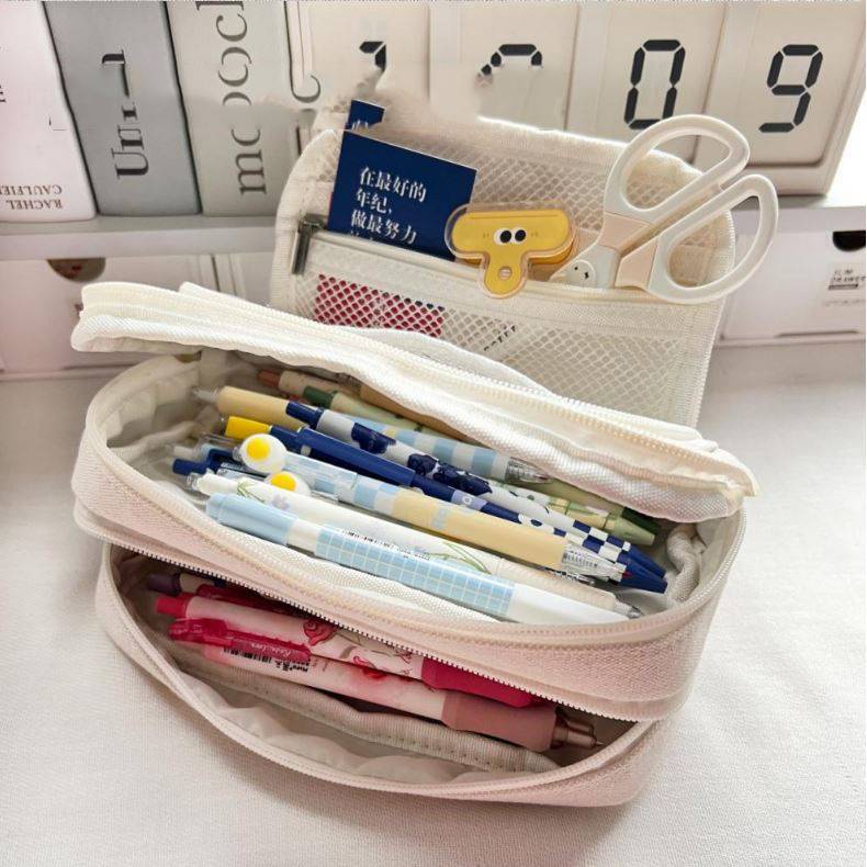 Sy2 Hộp Đựng Bút Đa Năng Sức Chứa Lớn In Hình sanrio kuromi pochacco Dễ Thương Cho Học Sinh