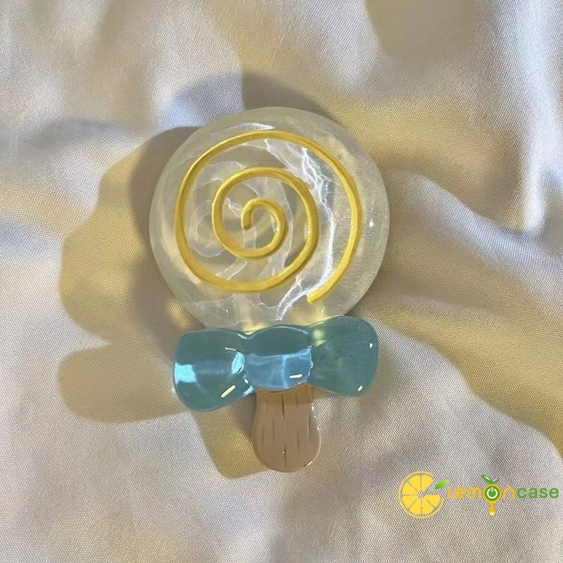 Dễ Thương Giá Đỡ Điện Thoại Di Động Hình Kẹo Mút Hoạt Hình 3d Có Thể Thu Vào