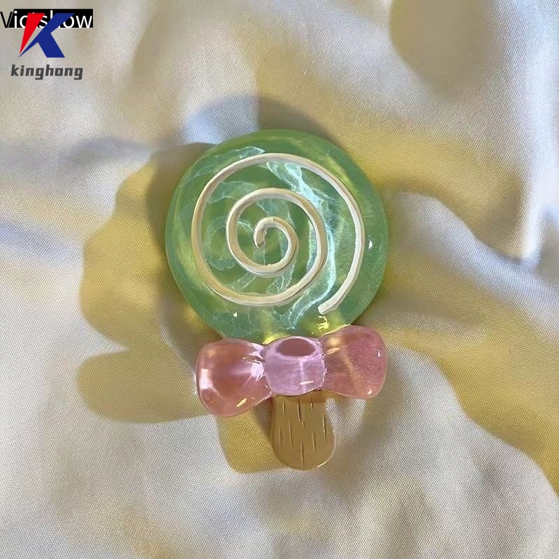 Dễ Thương Giá Đỡ Điện Thoại Di Động Hình Kẹo Mút Hoạt Hình 3d Có Thể Thu Vào