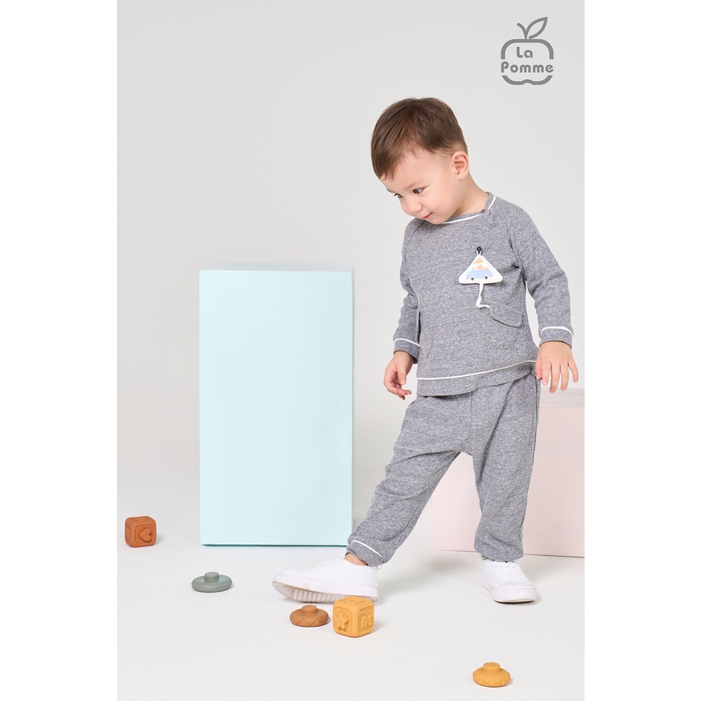 Bộ dài tay La Pomme Cáo nhỏ lái xe