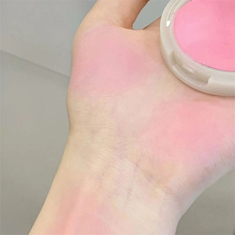 Ineyoo Phấn Má Hồng Nhẹ Nhàng Kèm Mút Trang Điểm