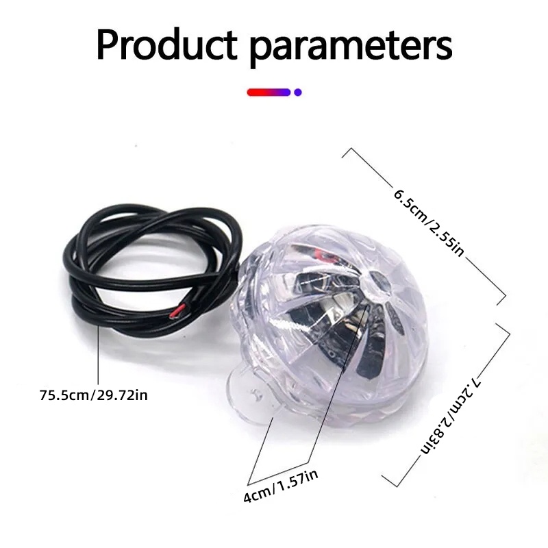 Đèn led Tín Hiệu Cảnh Báo 12v / 24v Chuyên Dụng Cho Xe Mô Tô - YKD