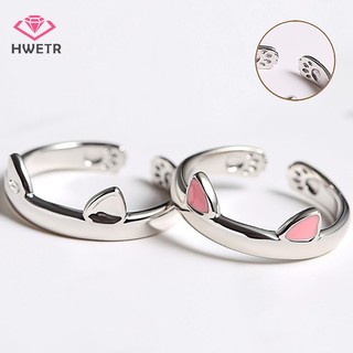 Nhẫn Hở Hình Tai Mèo Dễ Thương Mới