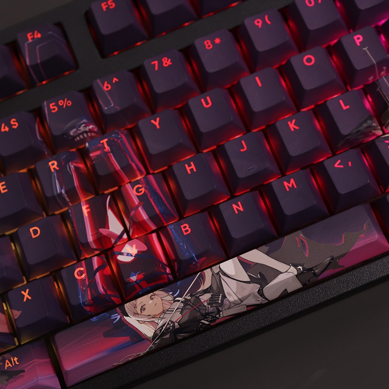 Irene Keycaps Cherry Profile Arknights PBT Dye Sub Bàn Phím Cơ Keycap