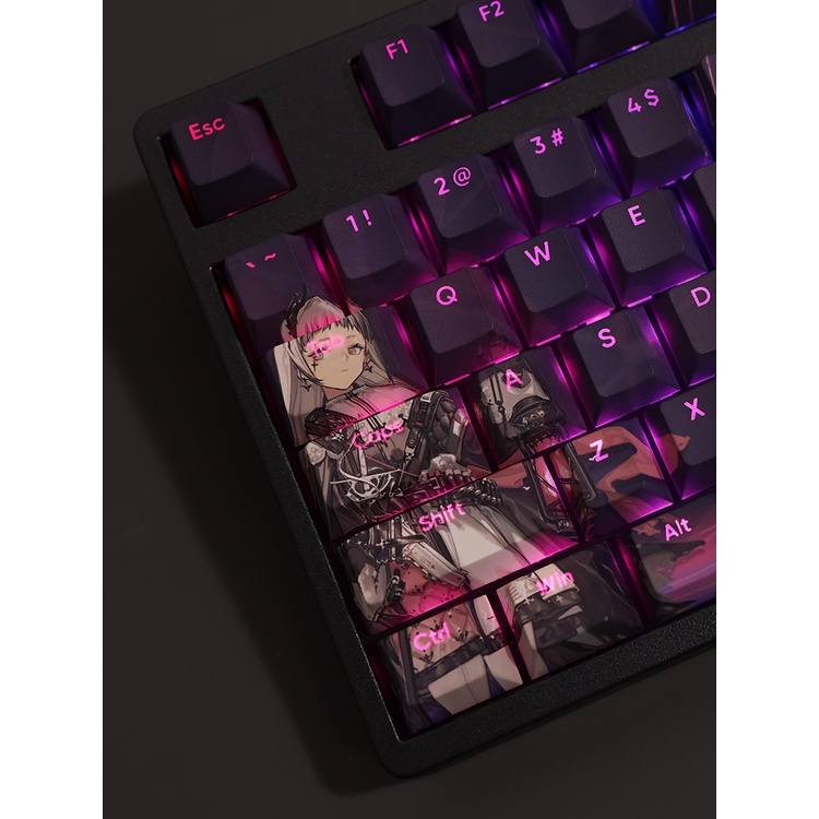 Irene Keycaps Cherry Profile Arknights PBT Dye Sub Bàn Phím Cơ Keycap