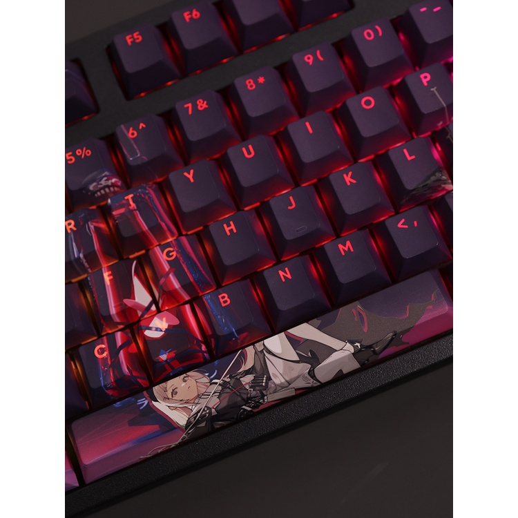 Irene Keycaps Cherry Profile Arknights PBT Dye Sub Bàn Phím Cơ Keycap
