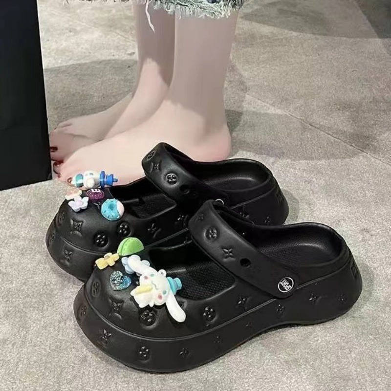 Batong Dép Quai Ngang Đế Dày Thời Trang Mùa Hè Cho Nữ