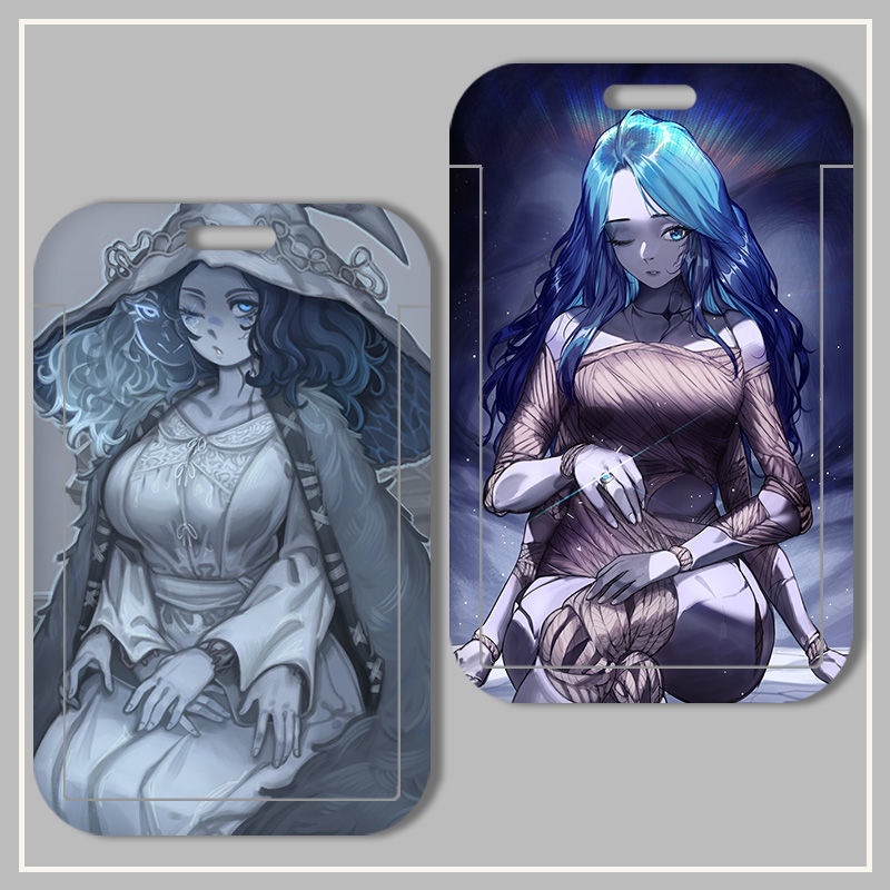 Bao Da Điện Thoại + Thẻ Kiểm Soát Truy Cập Thẻ Hình elden ring lani bus Cho Học Sinh