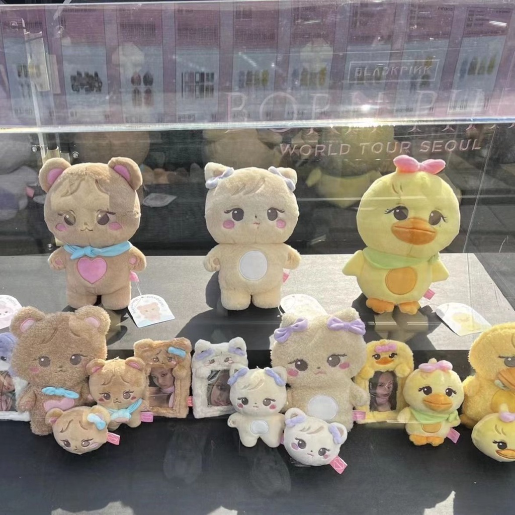 Doll búp bê blackpink blackpink Móc Khóa Búp Bê lisa jennie rose Màu Hồng Đen móc khóa blackpink