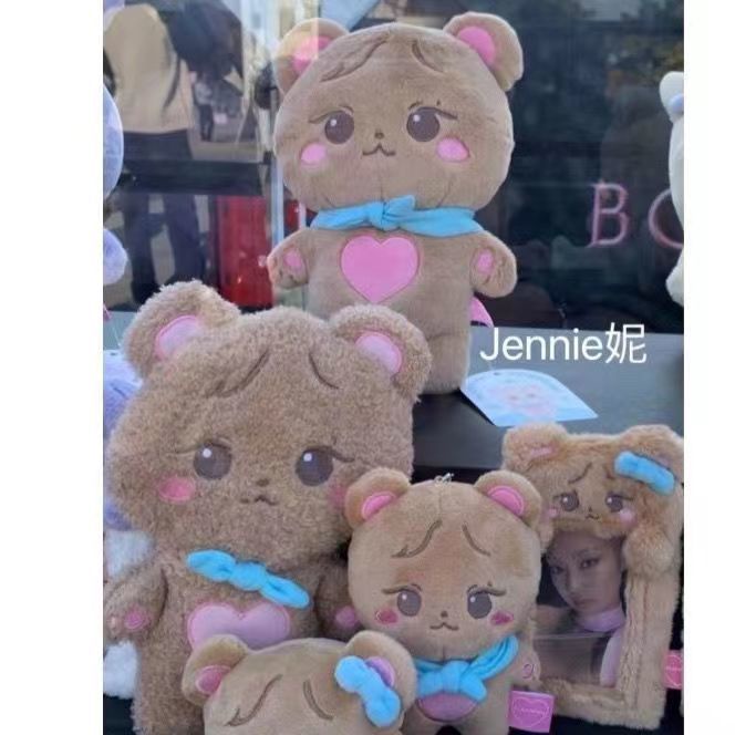 Doll búp bê blackpink blackpink Móc Khóa Búp Bê lisa jennie rose Màu Hồng Đen móc khóa blackpink